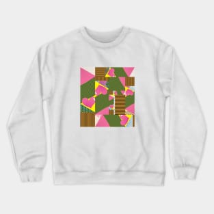 MODERN POP ART PATTERN Crewneck Sweatshirt